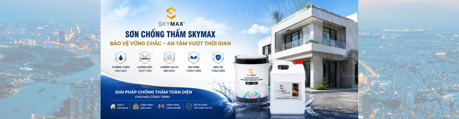 SƠN CHỐNG THẤM SKYMAX