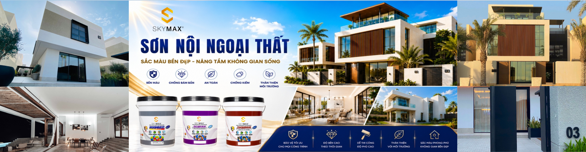 SƠN NỘI NGOẠI THẤT SKYMAX