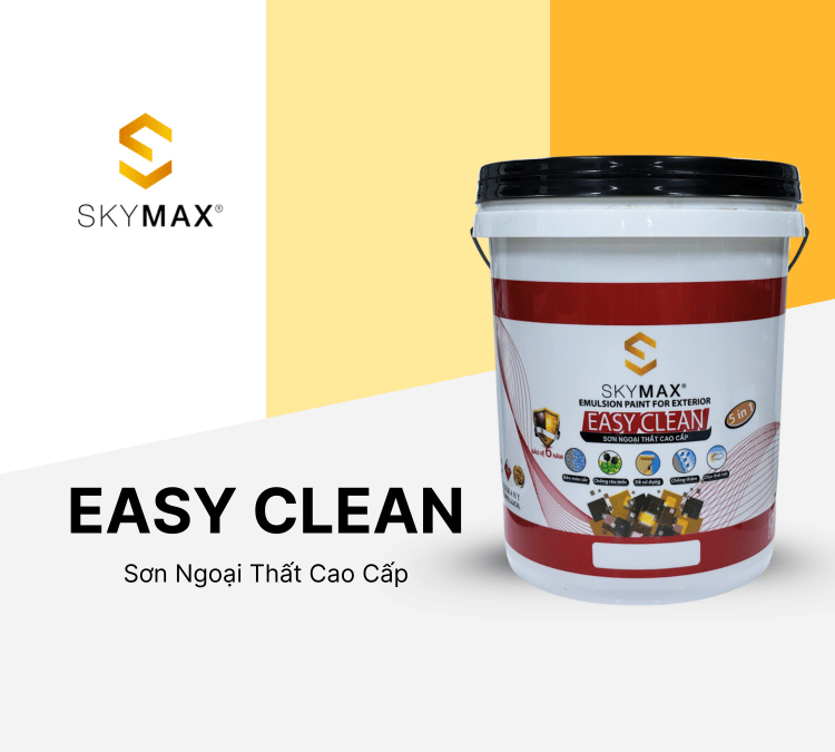 Sơn phủ ngoại thất cao cấp - EASY CLEAN