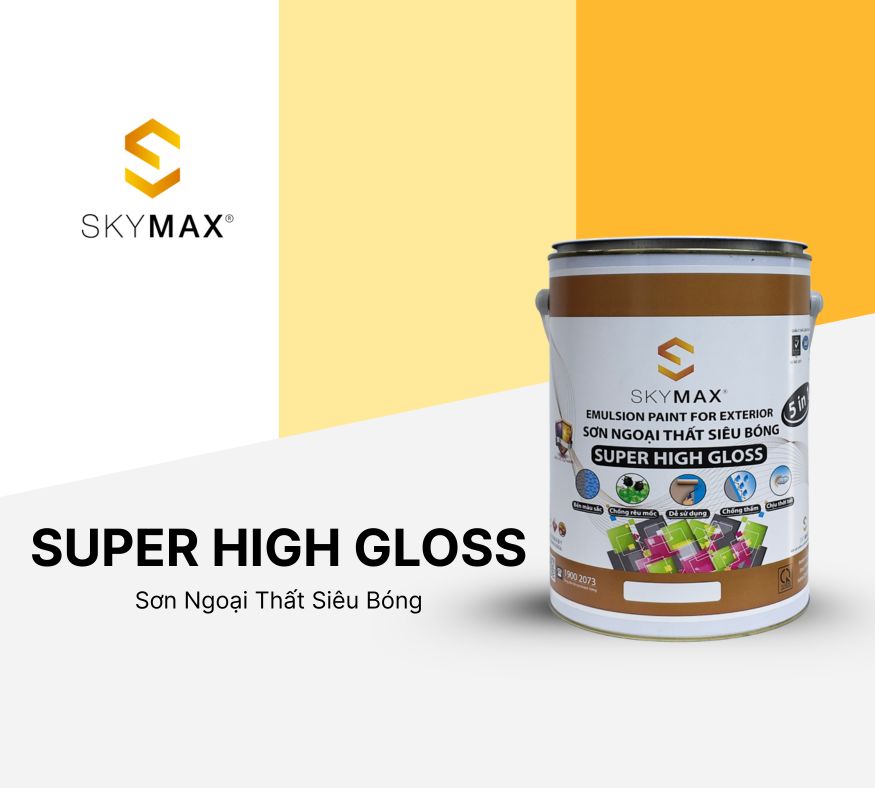 Sơn phủ ngoại thất - SUPER HIGH GLOSS