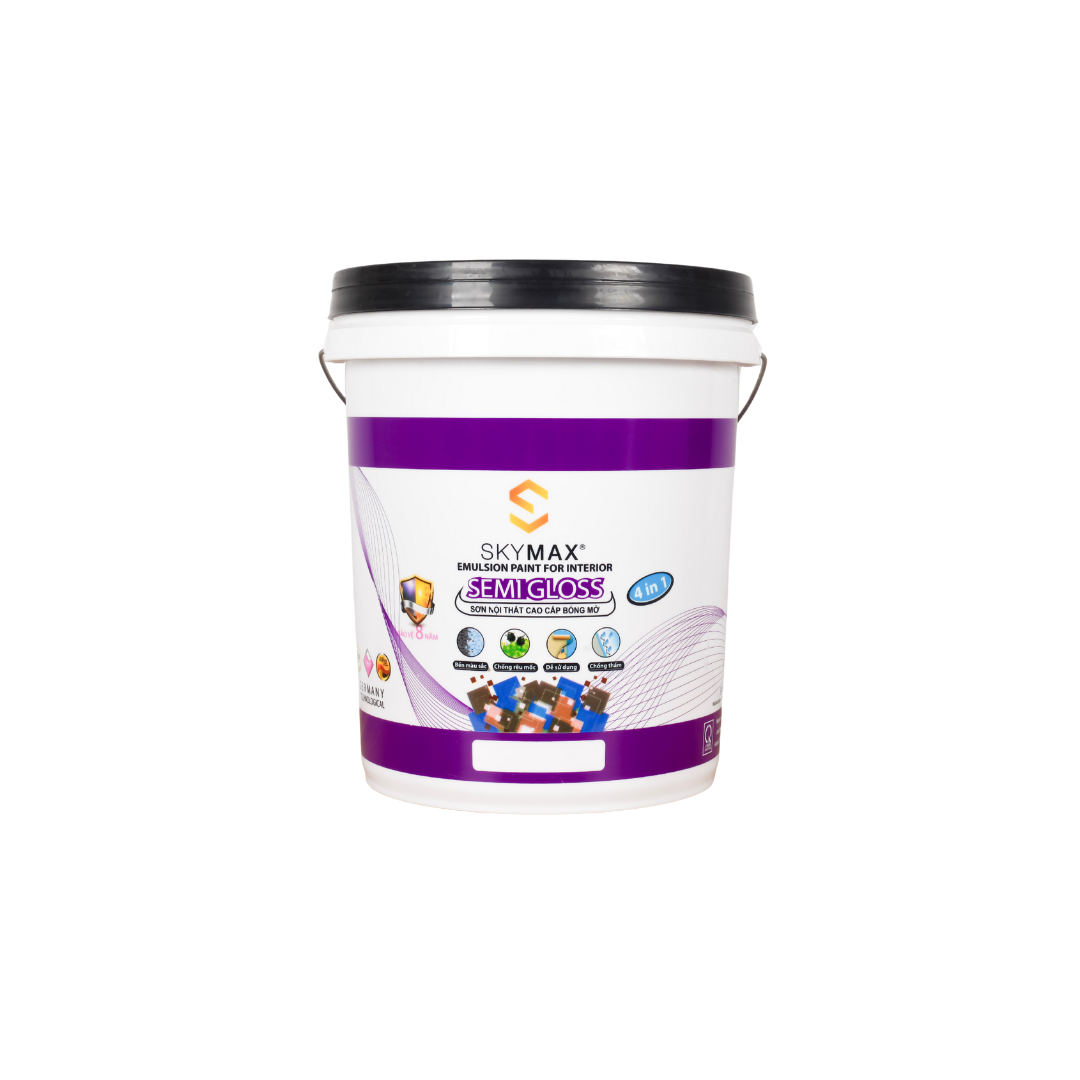 Sơn phủ nội thất cao cấp bóng mờ - SEMI GLOSS