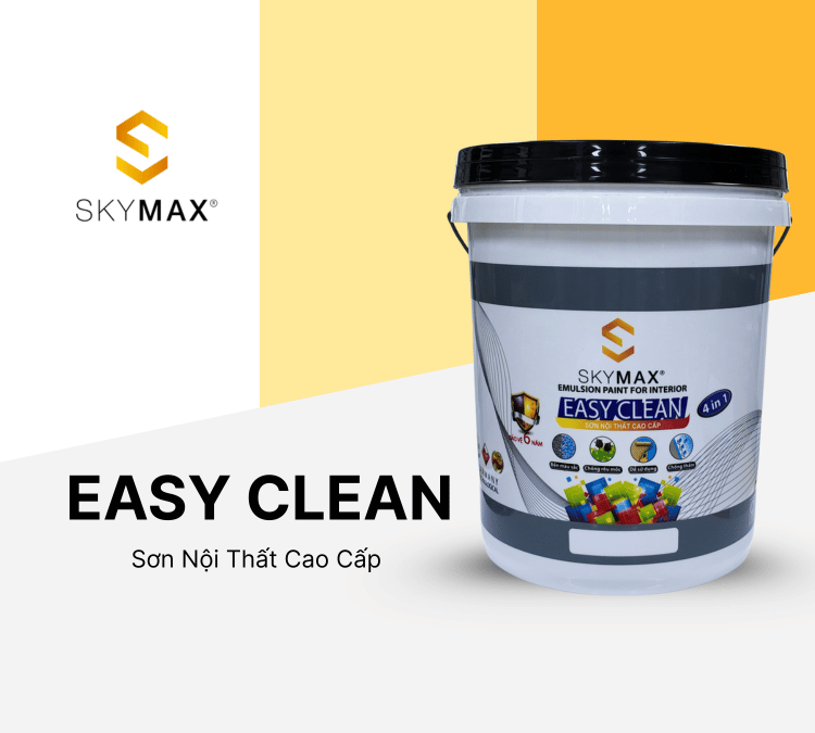 Sơn phủ nội thất cao cấp - EASY CLEAN