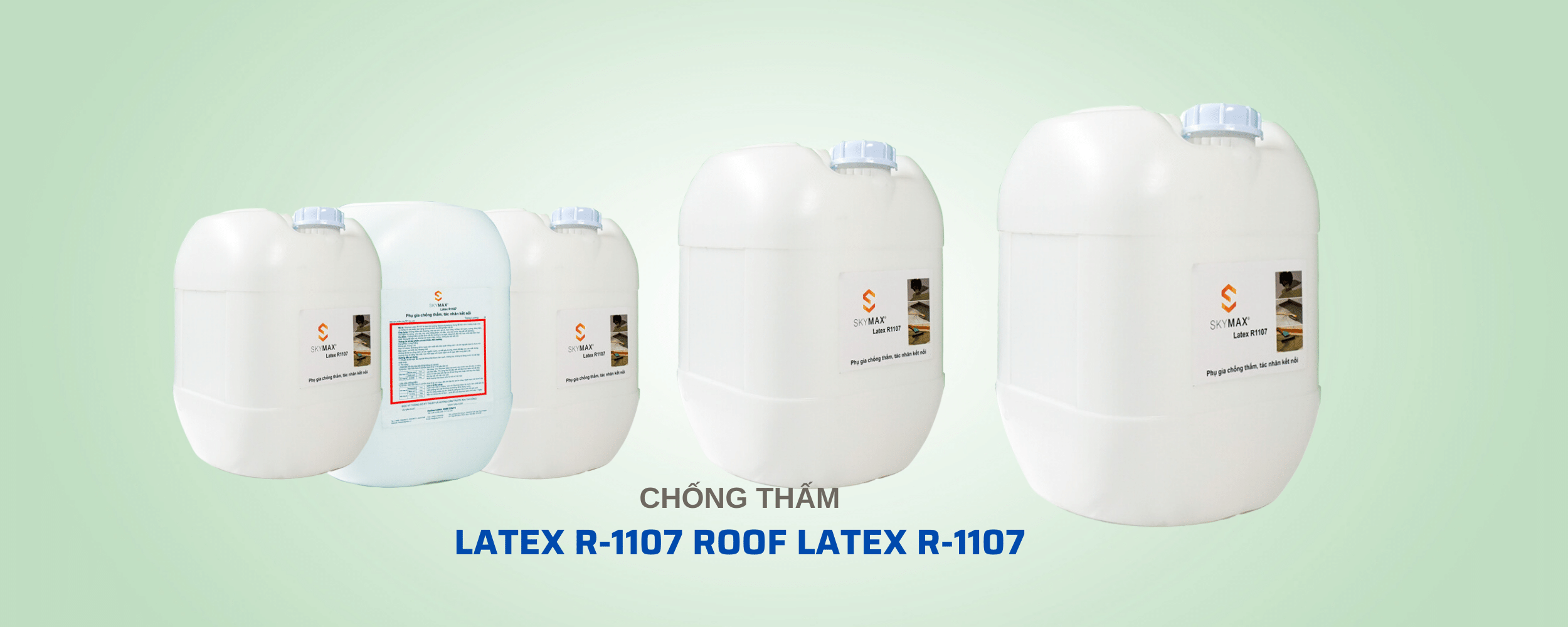 CHỐNG THẤM LATEX R-1107 ROOF LATEX R-1107-3747-1