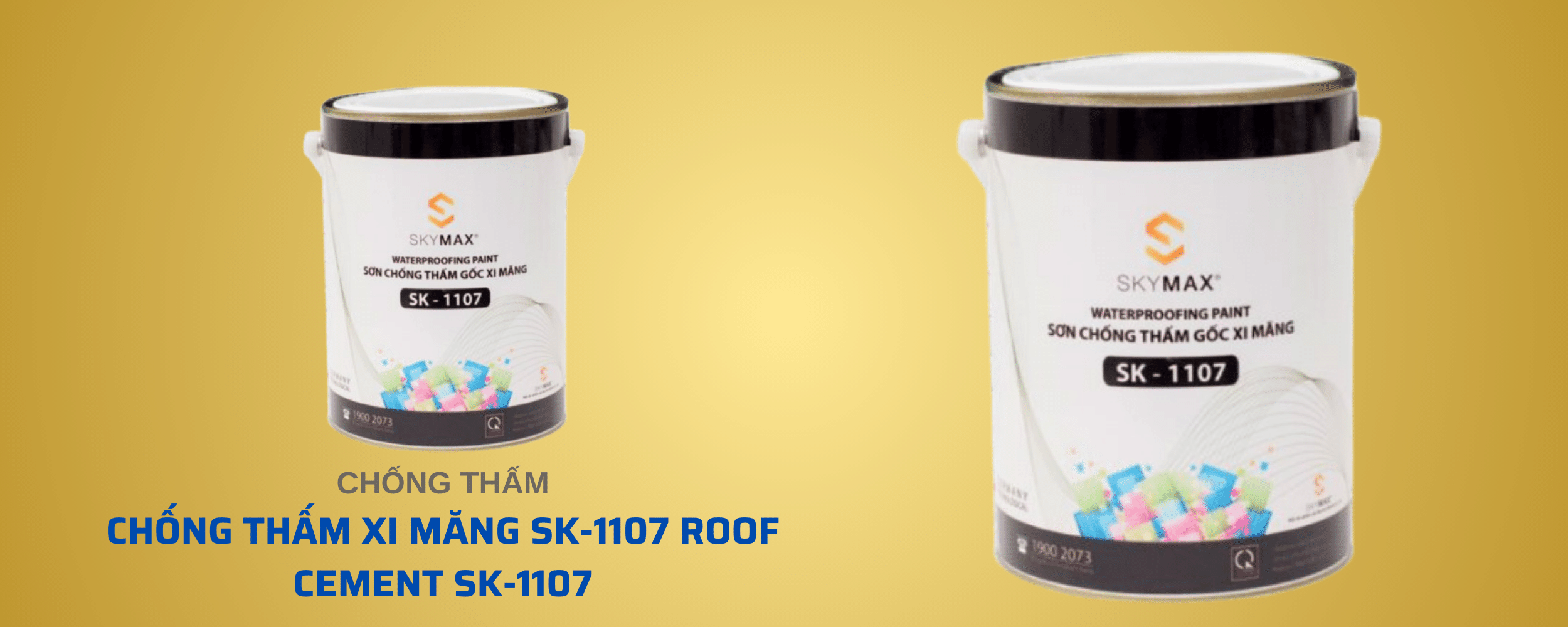 CHỐNG THẤM XI MĂNG SK-1107 ROOF CEMENT SK-1107-3748-1